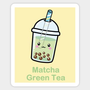 Matcha Green Tea Sticker